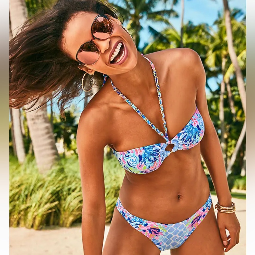 Lilly Pulitzer Ranthia Bikini Top NWT - Picture 2 of 6